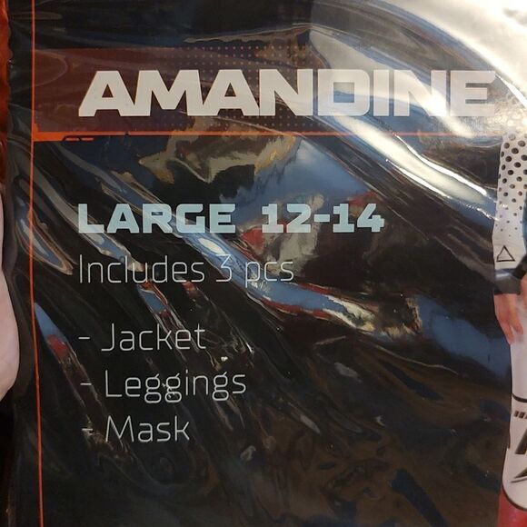 HyperScape Amandine Kids Large Halloween Costume - New - Picture 6 of 6